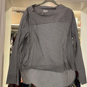 Striped J Crew top